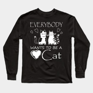 Cat Lover Long Sleeve T-Shirt